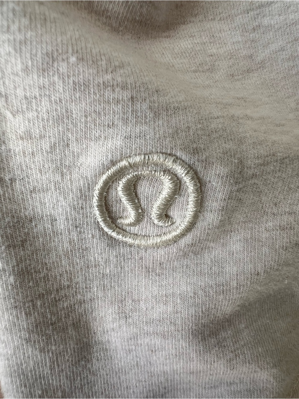Lululemon Pull Me Over Cream Hoodie Pullover Cotton Yoga Women’s 6 - Picture 6 of 11